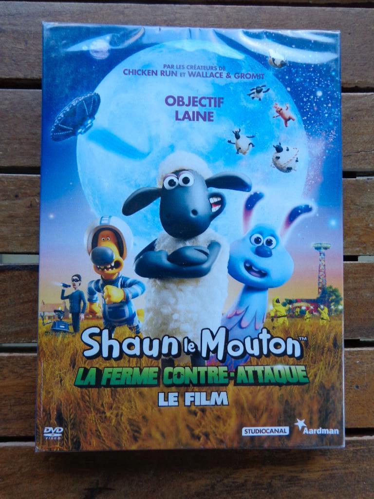 )))  Shaun le Mouton / La Ferme Contre-Attaque  (((, Cd's en Dvd's, Dvd's | Tekenfilms en Animatie, Nieuw in verpakking, Europees