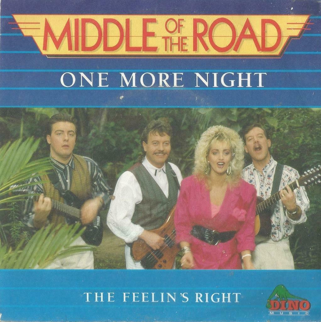 Middle of the road – One more night /The feelin’s right, Ophalen of Verzenden, Gebruikt