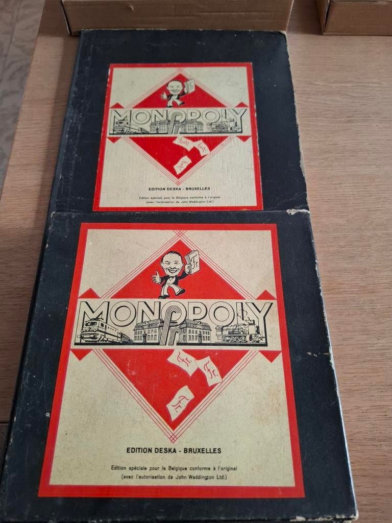Ancien Monopoly Bruxelles 1938