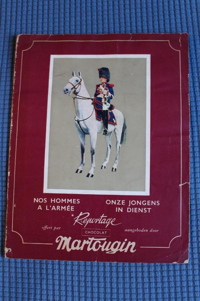 Reclameboek Chocolat Belgian Army ABL, Ophalen of Verzenden, Overige soorten, Boek of Tijdschrift