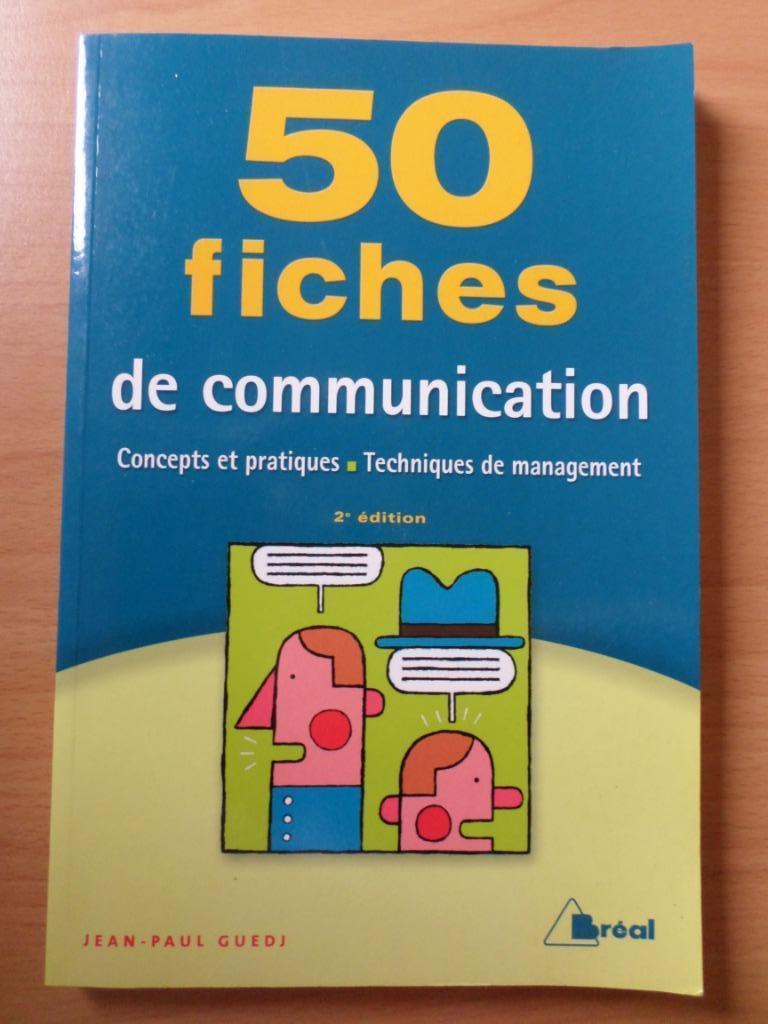 50 praktische concepten communicatiebladen Jean-Paul Guedj, Gelezen, Ophalen of Verzenden, Management, Jean-Paul Guedj