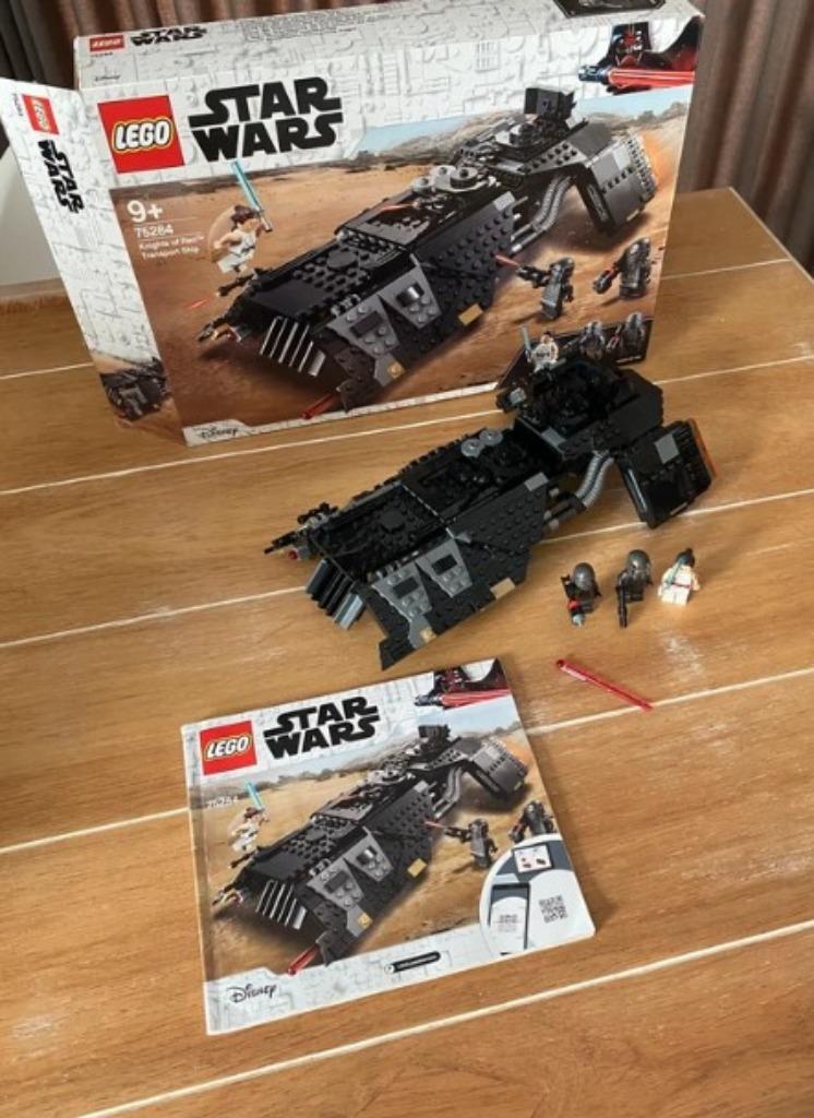 LEGO Star Wars 75284 Knights of Ren Transport Ship, Ophalen of Verzenden, Zo goed als nieuw, Complete set, Lego