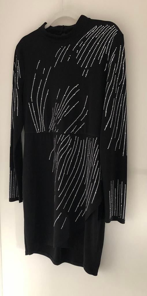 zwarte jurk BodyFlirt boutique M 40/42, Kleding | Dames, Maat 38/40 (M), Zwart, Ophalen of Verzenden, Zo goed als nieuw