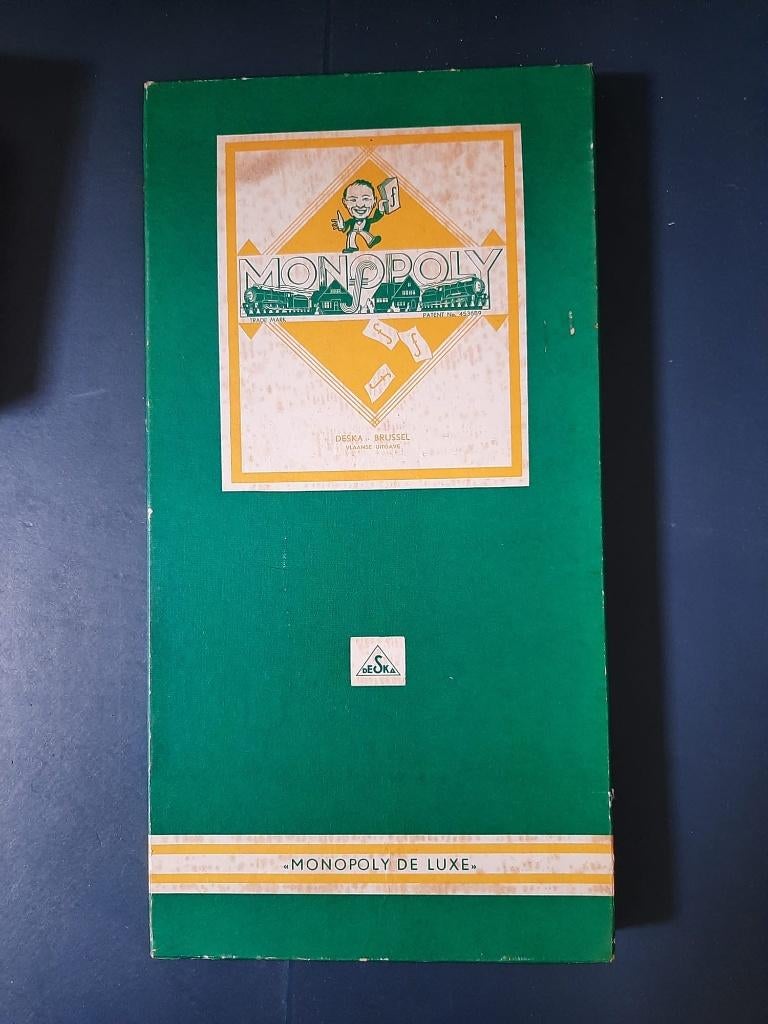 Monopoly - oude versie, Drie of vier spelers, Ophalen of Verzenden, Gebruikt, Deska