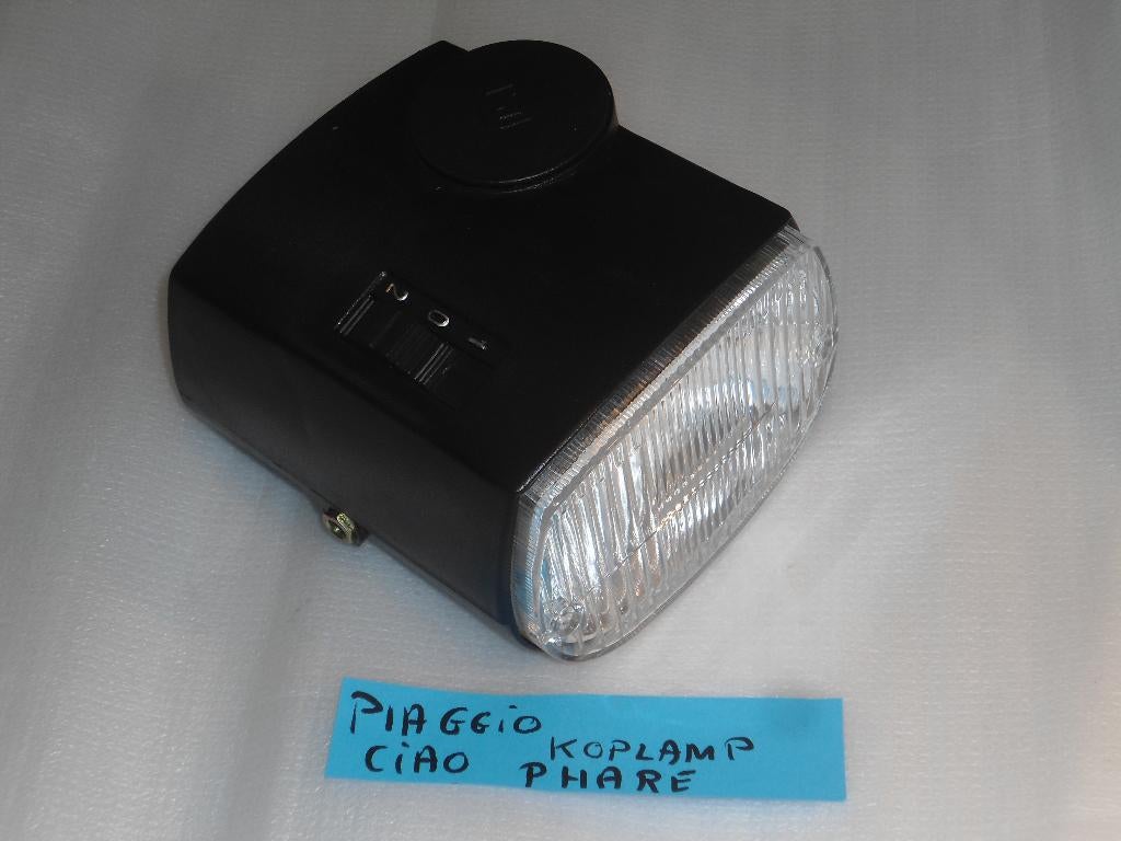 Piaggio vespa ciao : koplamp, Fietsen en Brommers, Ophalen, Nieuw, Koplamp, Vespa piaggio ciao