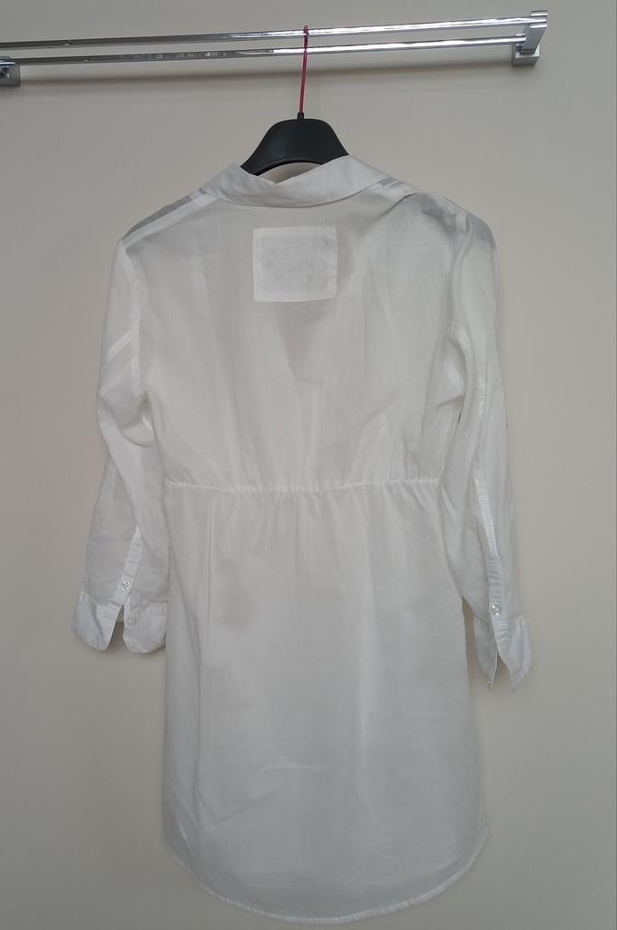 Blouse longue blanche EDC-Esprit, taille XS, Enlèvement, Comme neuf, Taille 34 (XS) ou plus petite