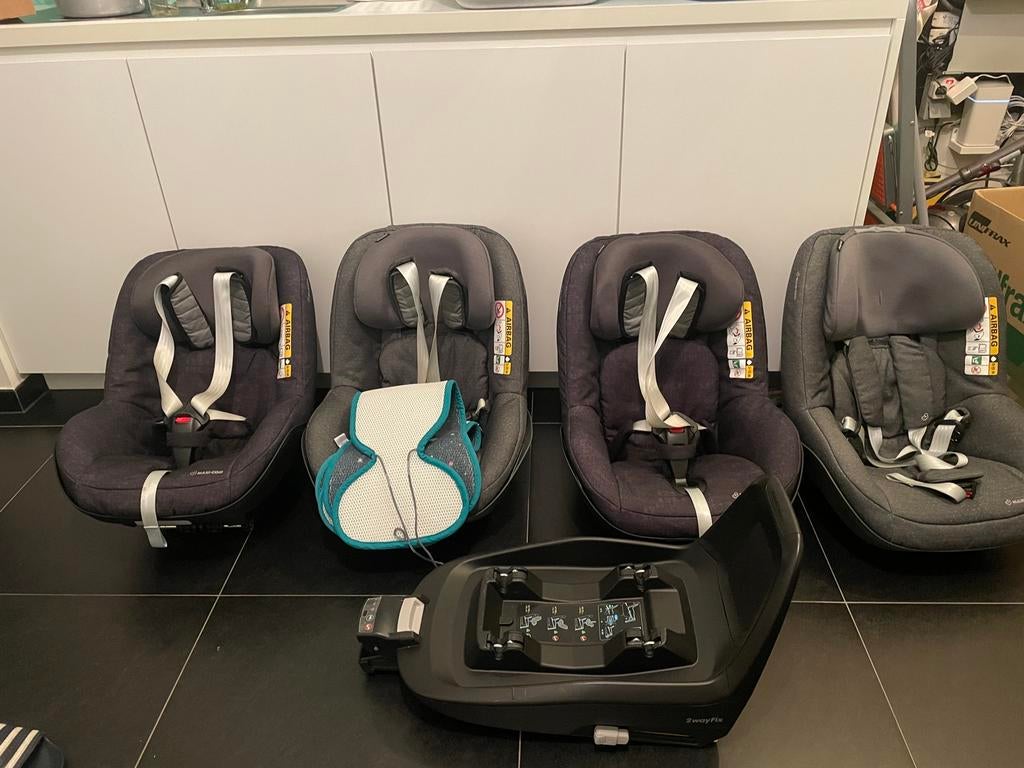 4 keer maxi cosi 2 way pearl + iso fix 2wayfix, Ophalen