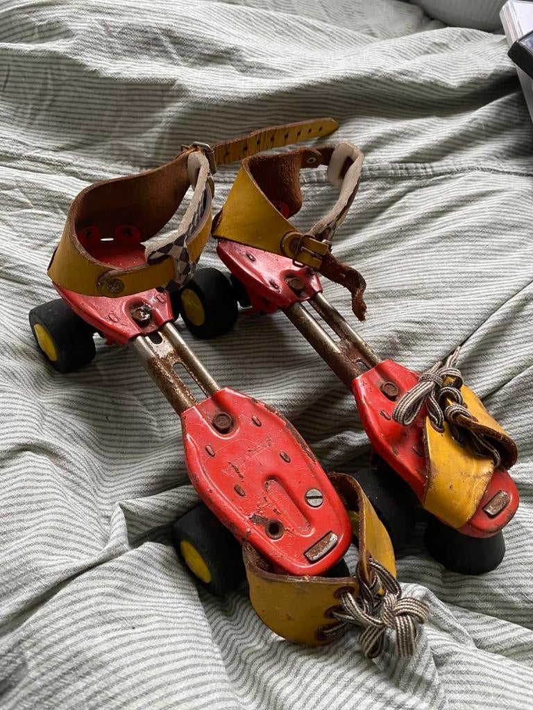 Vintage rolschaatsen, Ophalen of Verzenden, Zo goed als nieuw