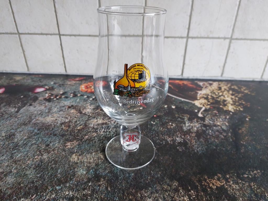 Bierglas open bedrijvendag brouwerij Sint Jozef, Verzamelen, Ophalen of Verzenden, Zo goed als nieuw, Glas of Glazen, Overige merken