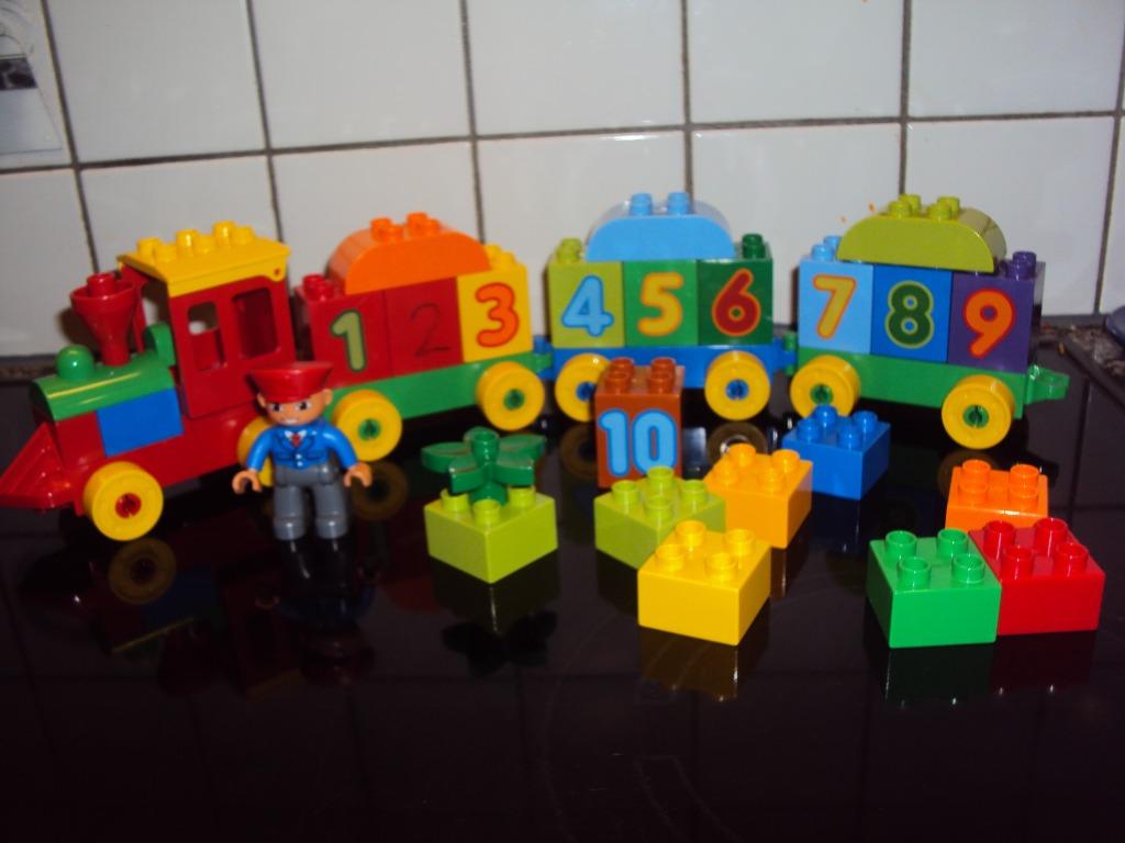 DUPLO Getallentrein met genummerde stenen., Ophalen of Verzenden, Duplo