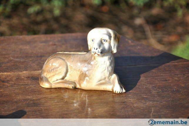 tirelire en faience a casser chien, Enlèvement ou Envoi, Utilisé