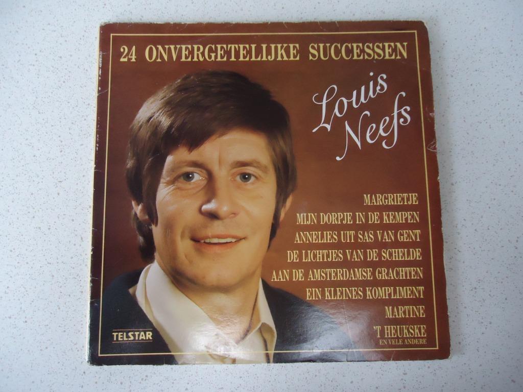 Dubbel LP van "Louis Neefs" 24 Onvergetelijke Successen., Ophalen of Verzenden, Gebruikt, 12 inch, Levenslied of Smartlap