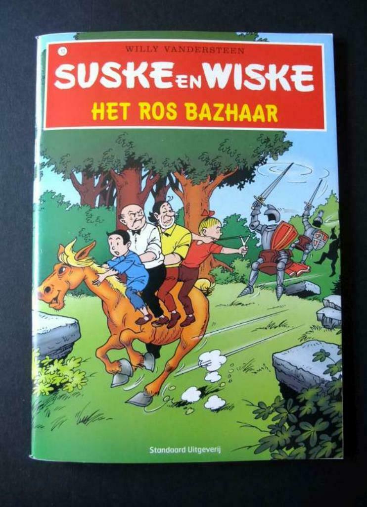 Suske en Wiske: Het ros Bazhaar - Brabants Dagblad e.a., Eén stripboek, Ophalen of Verzenden, Nieuw