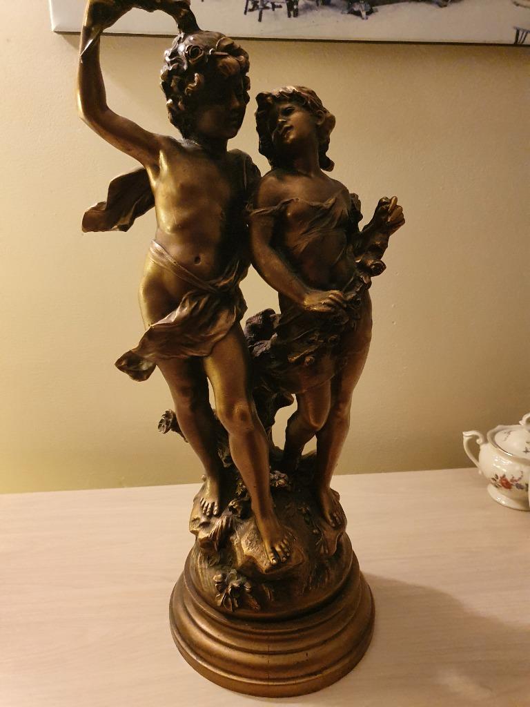 bronze signé auguste moreau, Enlèvement, Bronze