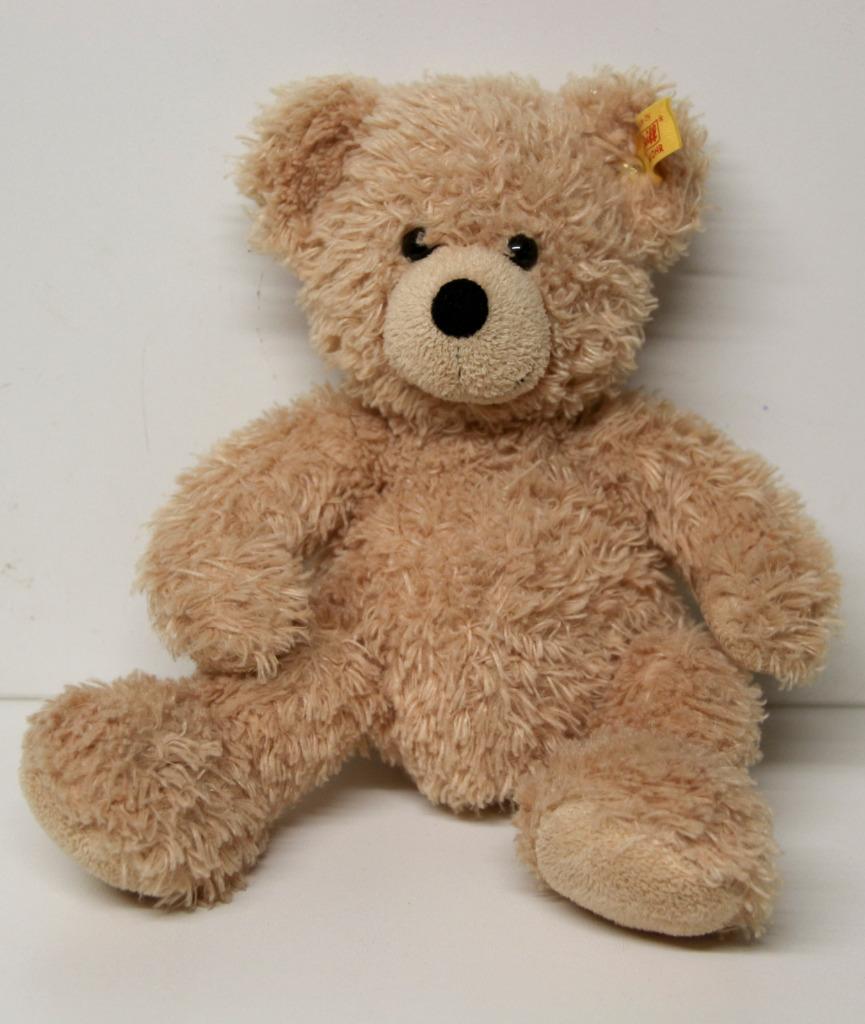 Peluche 200_Steiff_ours Teddy Fynn 111471, Enlèvement ou Envoi, Utilisé, Ours