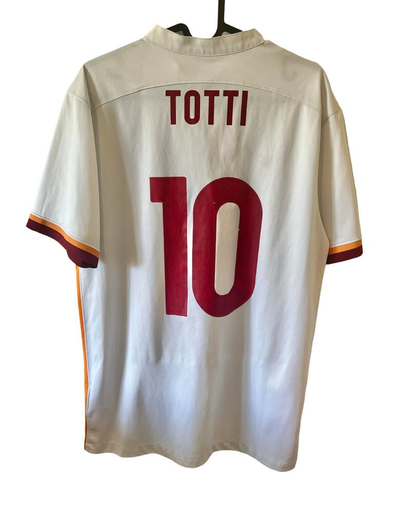 Chemise Totti authentique AS Roma M, Enlèvement ou Envoi, Utilisé, Maillot
