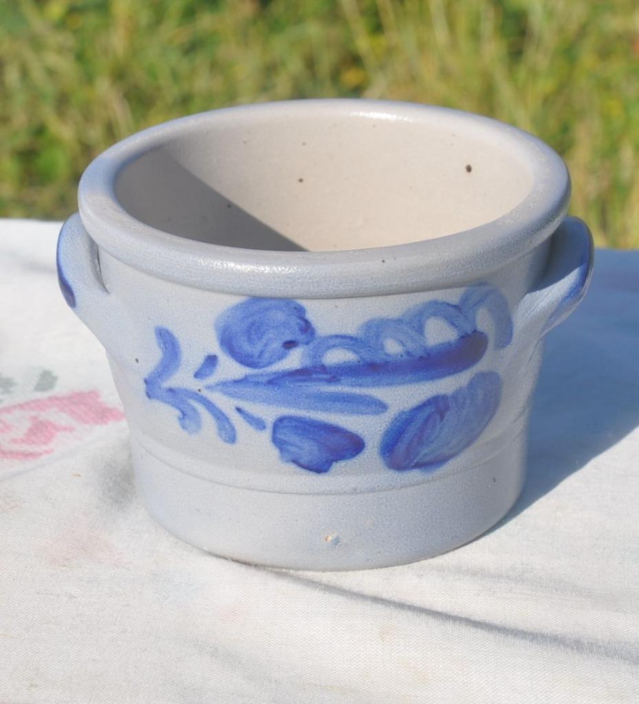 pot en gres gris bleu 1/2 (5), Antiquités & Art, Enlèvement ou Envoi