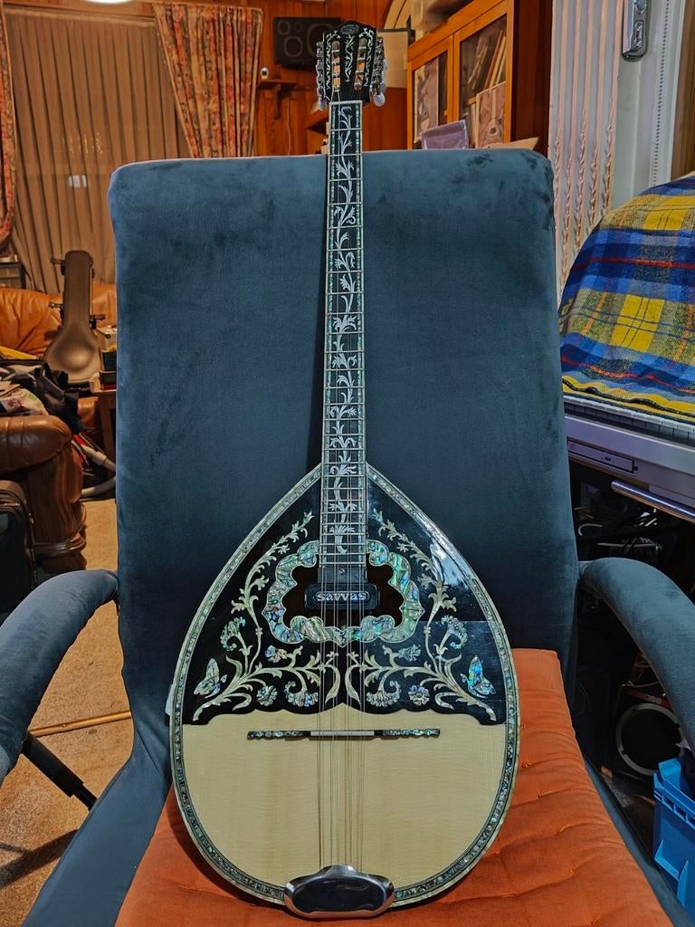 Bouzouki professionnel 8 cordes NEW, Musique & Instruments, Enlèvement, Comme neuf, Avec valise