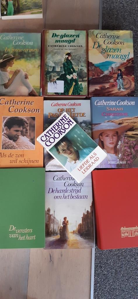 Lot 9 boeken Catherine Cookson € 18, Boeken, Ophalen of Verzenden, Zo goed als nieuw