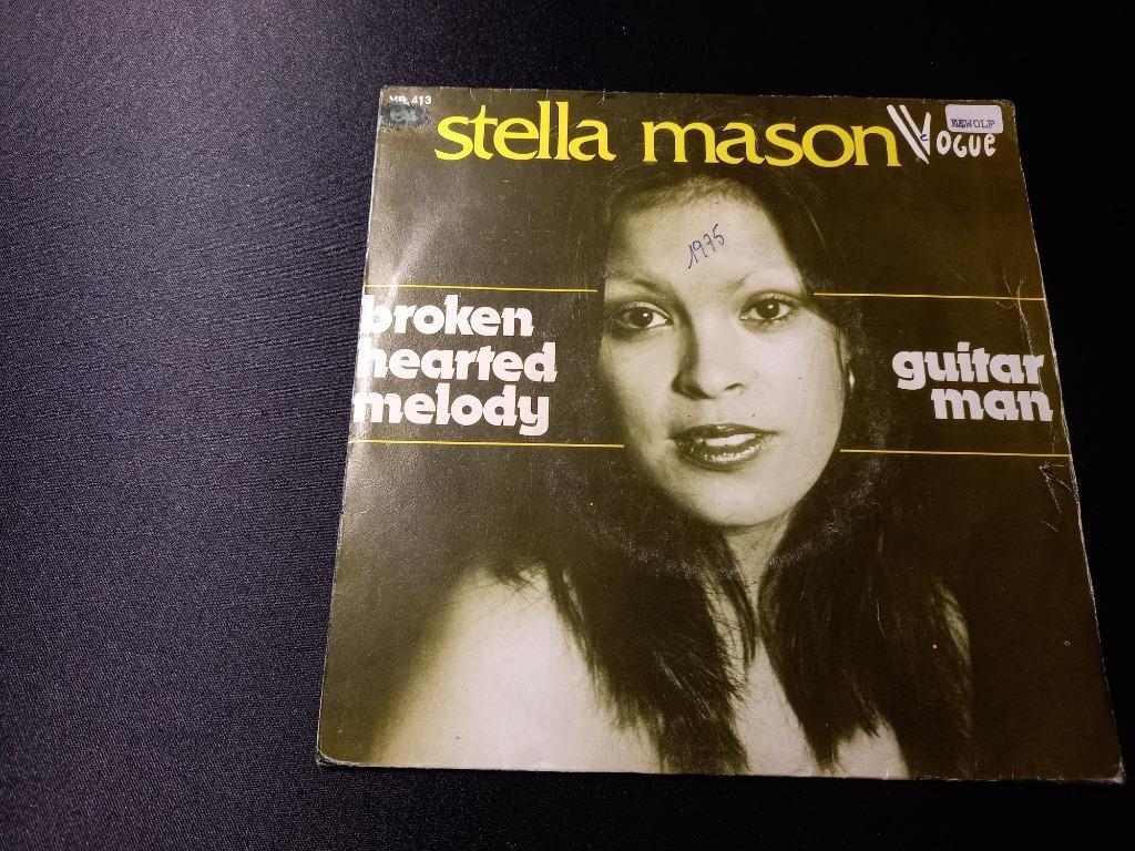 Stella Mason ‎– Broken Hearted Melody ' popcorn style ', 7 inch, Single, Ophalen of Verzenden, Zo goed als nieuw