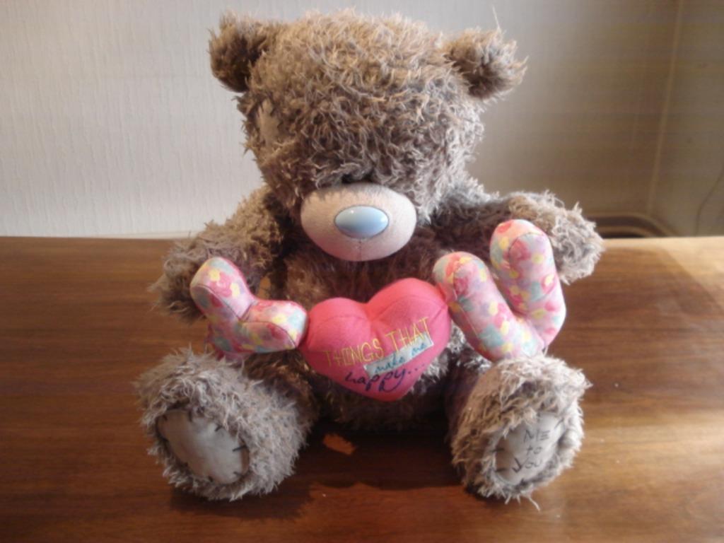 Beer 'from me to you' (mooie knuffel), Verzamelen, Ophalen, Zo goed als nieuw, Stoffen beer, Me To You