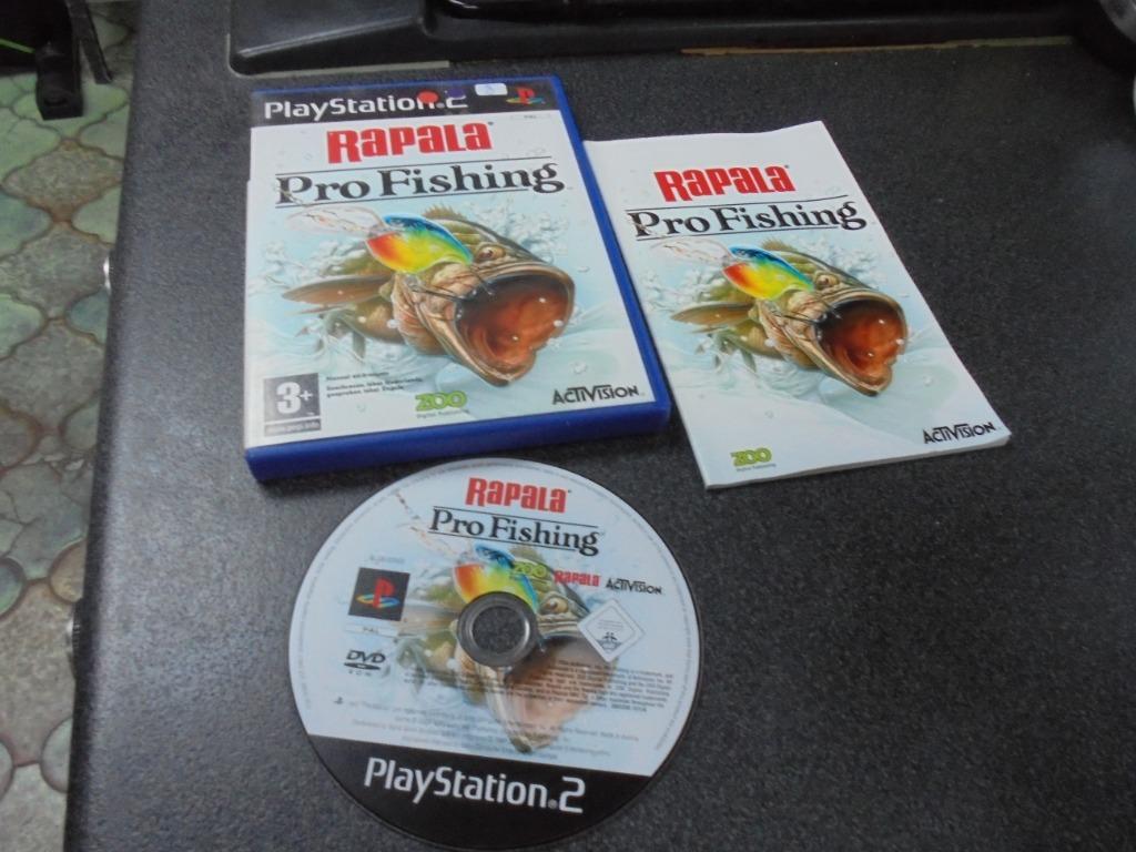 Playstation 2 Rapala Pro Fishing (orig-compleet), 1 speler, Ophalen of Verzenden, Gebruikt, Vanaf 3 jaar