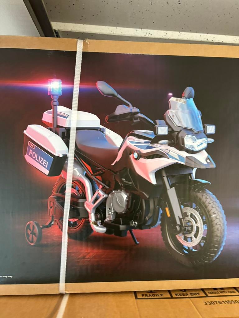 BMW Elektrische Kindermotor op Accu Politie F850 GS NIEUW !, Enlèvement, Neuf