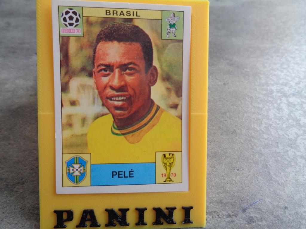 PANINI VOETBAL STICKER WORLD CUP STORY PELE NR 38, Antiek en Kunst, Antiek | Glaswerk en Kristal, Ophalen of Verzenden