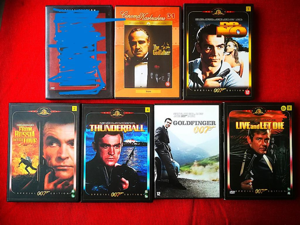 DVD’s actiefilms en thrillers aan €1,00/stuk, CD & DVD, DVD | Thrillers & Policiers, Utilisé, Enlèvement ou Envoi