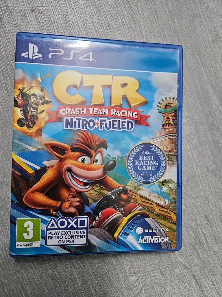 Crash Team Racing Nitro-Fueled, PS4, Online, Racen en Vliegen, Ophalen of Verzenden, Zo goed als nieuw