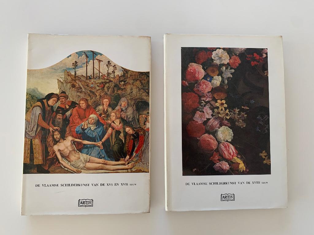 2 boeken de Vlaamse schilderkunst, Ophalen of Verzenden, Gelezen, Schilder- en Tekenkunst
