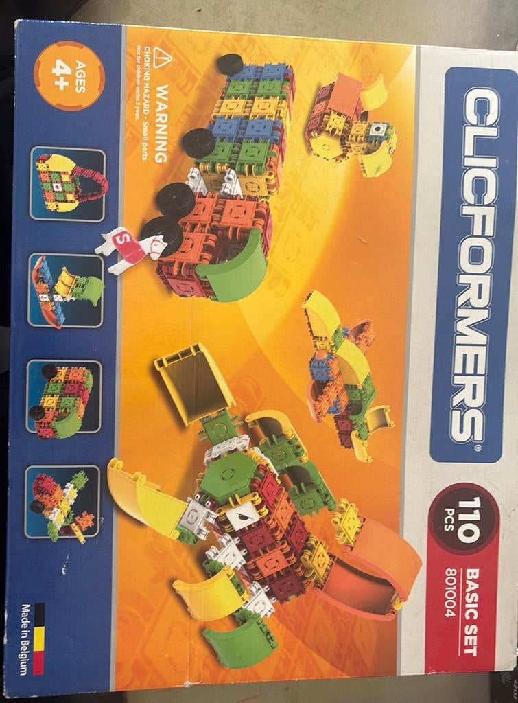 Clicformers (801004), Kinderen en Baby's, Speelgoed | Bouwstenen, Ophalen, Zo goed als nieuw