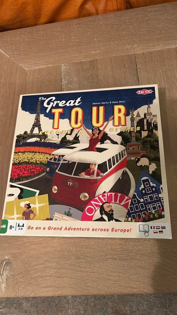 Great tour gezelschapsspel nieuw, Drie of vier spelers, Ophalen of Verzenden, Nieuw