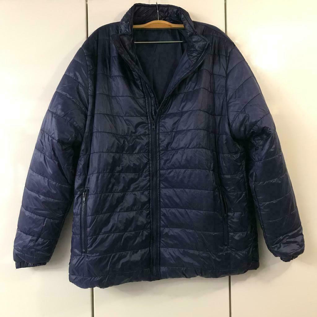 Lichtgewicht ongevoerd blauw pufferjack - Maat L, Maat 42/44 (L), Nieuw, Ophalen of Verzenden, Sans marque
