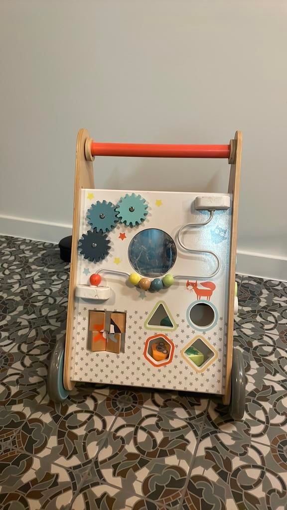 Vertbaudet houten loopwagen, Enlèvement, Utilisé