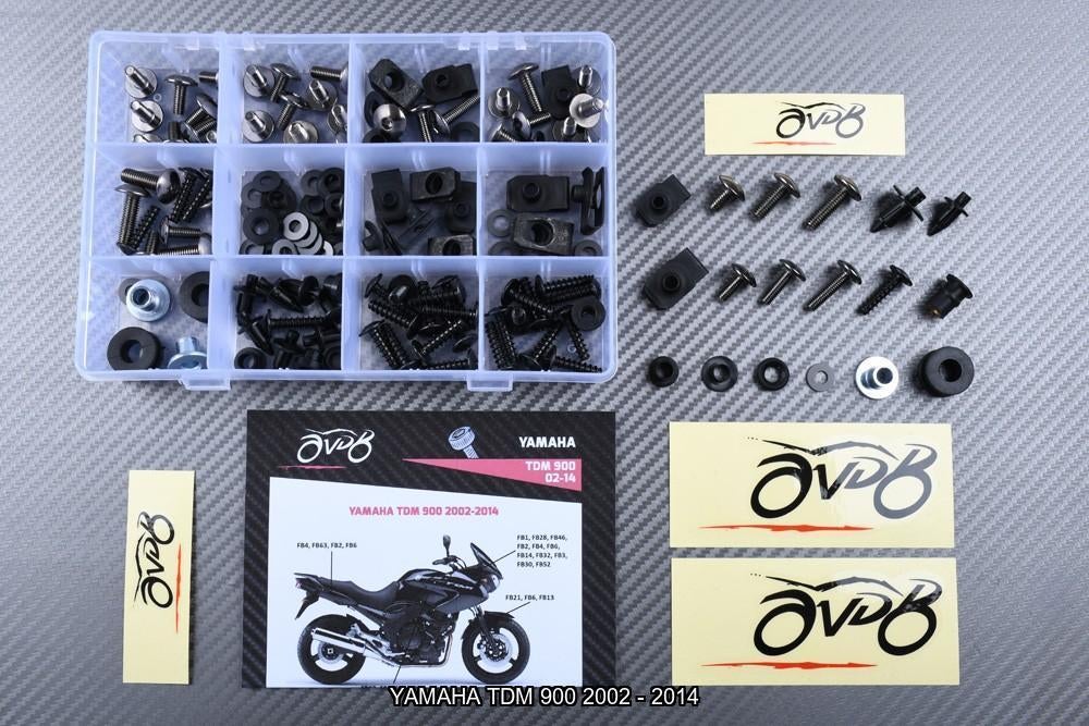 Kuip bouten set voor YAMAHA TDM 900 2002 2014 2004, Motoren, Ophalen of Verzenden, Nieuw