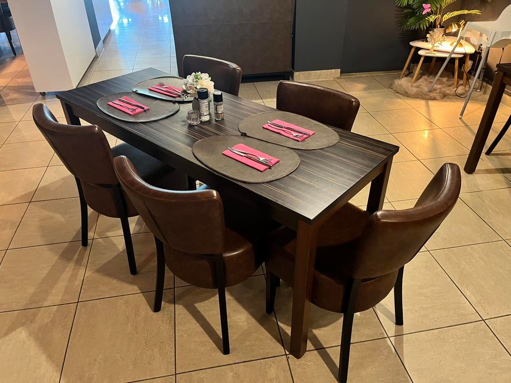 Horeca-tafels, Ophalen