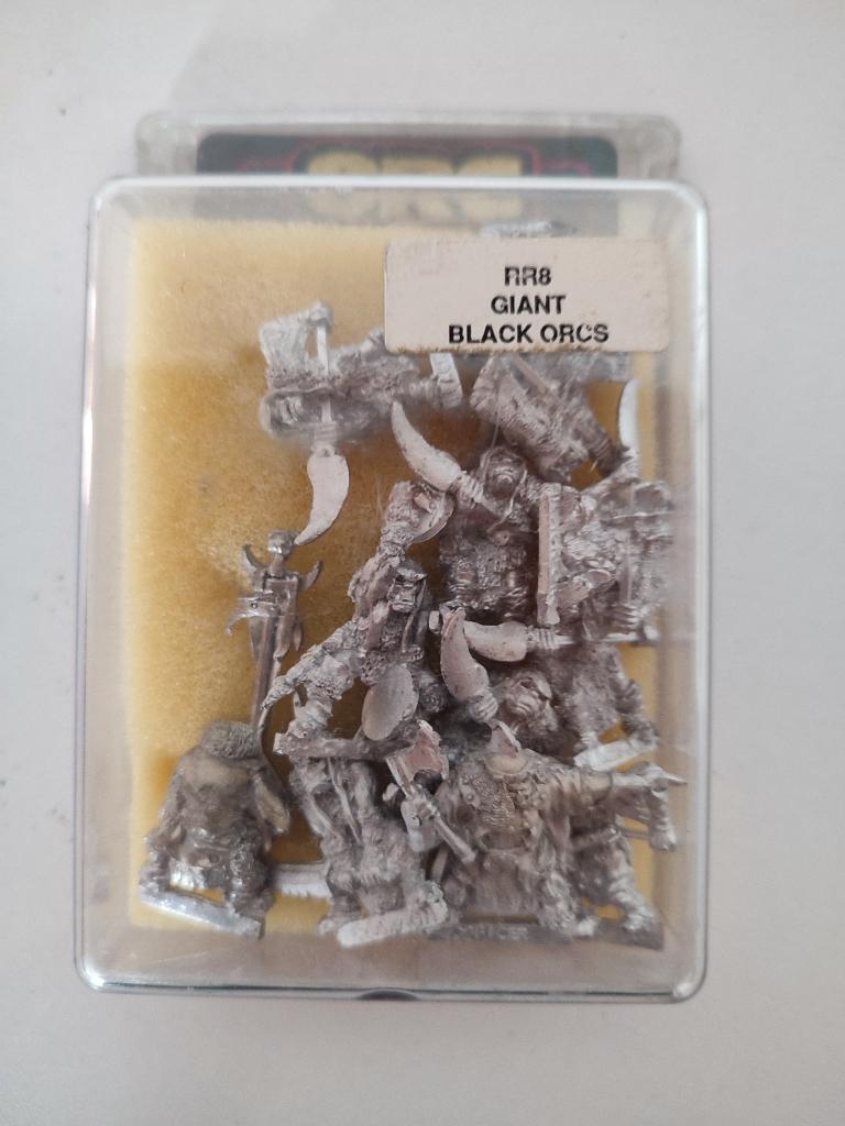 Gigantische zwarte orks, Ophalen of Verzenden, Nieuw, Warhammer, Figuurtje(s)