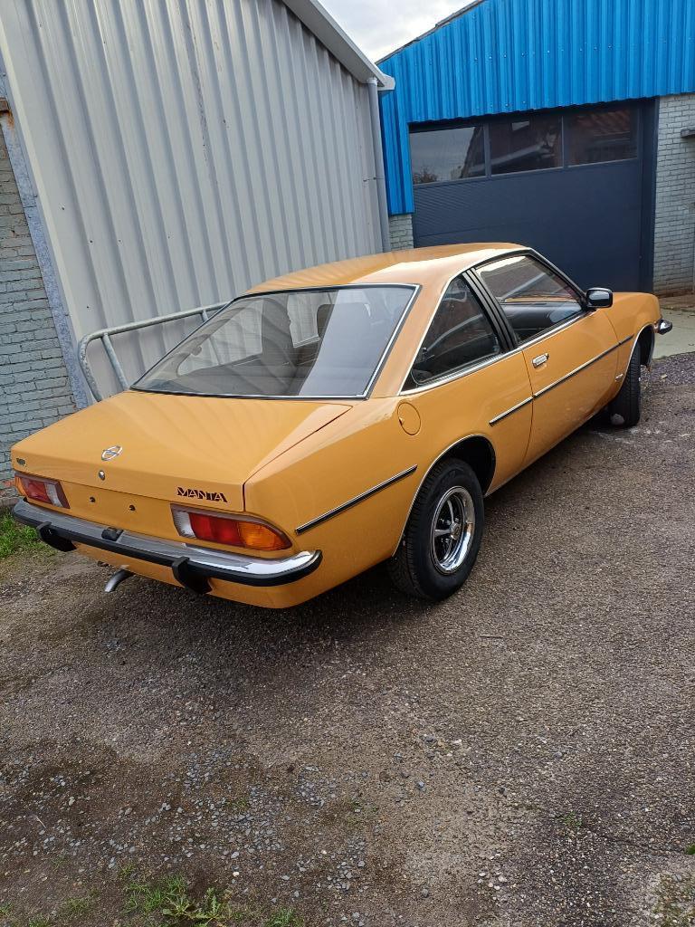 opel manta b berlinette 1200s 1978 okergeel, foto 4