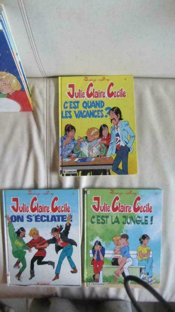 Julie Claire et Cécile n° 1 à 13 et 16, Livres, Enlèvement ou Envoi, Comme neuf