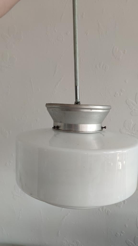 Opaline hanglamp, Ophalen of Verzenden, Zo goed als nieuw