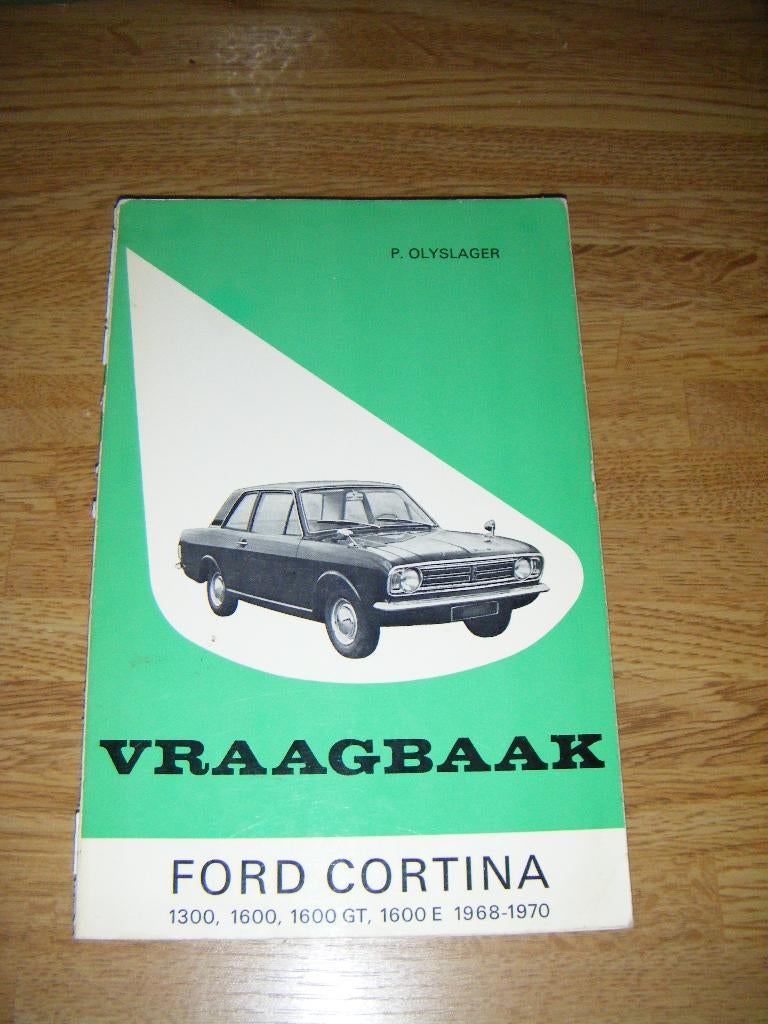 Ford Cortina manuelle,boîte manuelle,1968-1970,Olyslager,, Enlèvement ou Envoi