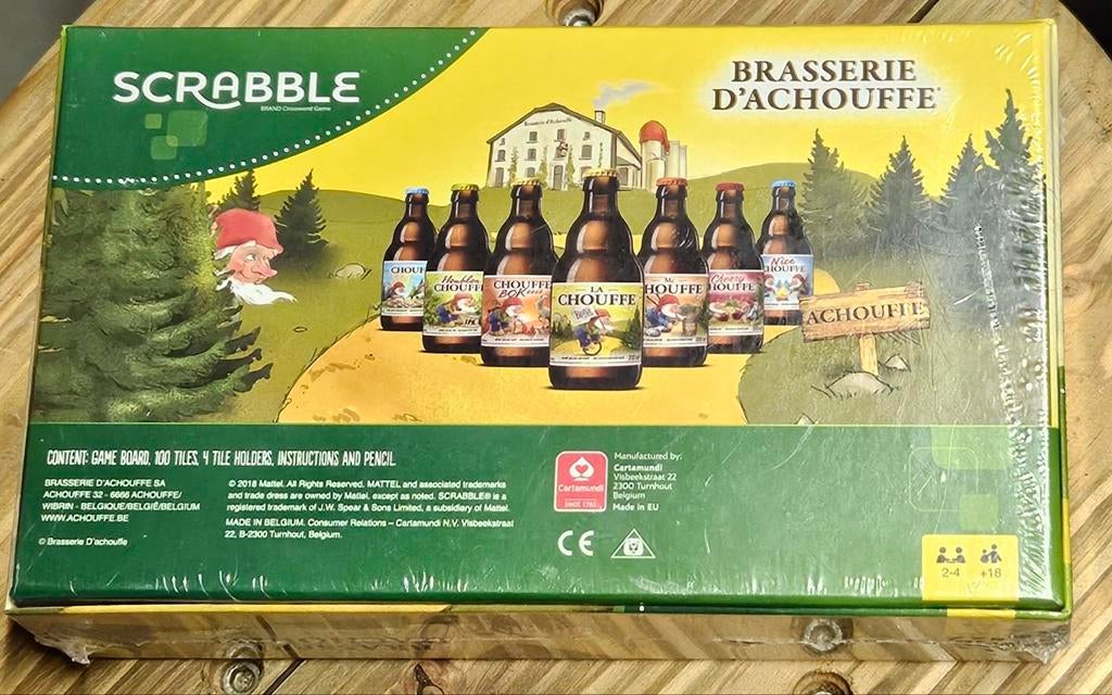 Chouffe scrabble NOUVEAU, Enlèvement ou Envoi, Comme neuf