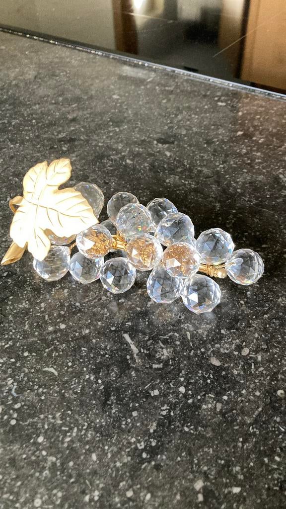 Swarovski kristallen druiventros en figuur, Ophalen of Verzenden, Zo goed als nieuw