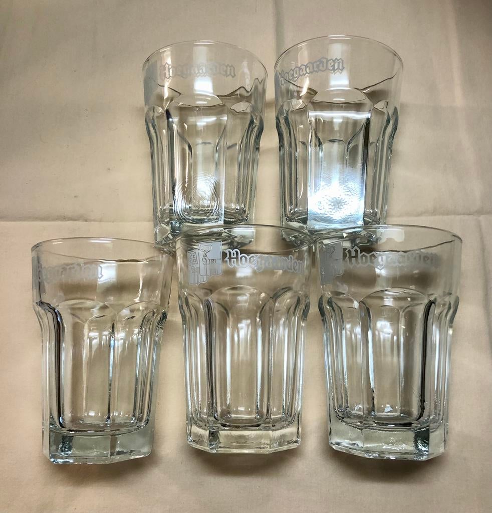 Verres Hoegaarden, Collections, Verres & Petits Verres, Enlèvement ou Envoi, Comme neuf