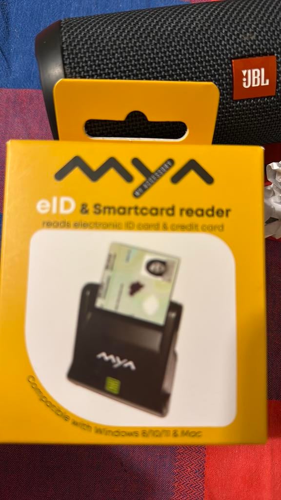 Smartcard reader, neuveau  jamais outilisee, Computers en Software, E-readers, Ophalen, Zo goed als nieuw