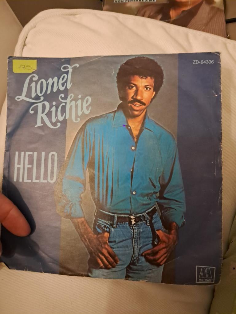 Single Lionel Richie : Hello, Ophalen of Verzenden, Zo goed als nieuw