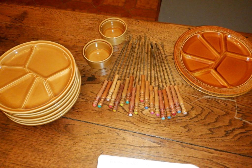 fondue eetservice, Neuf, Uni, Assiettes(s), Enlèvement