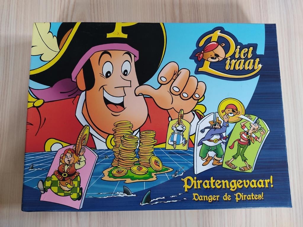 Gezelschapsspel 'Piratengevaar', Hobby en Vrije tijd, Ophalen, Zo goed als nieuw