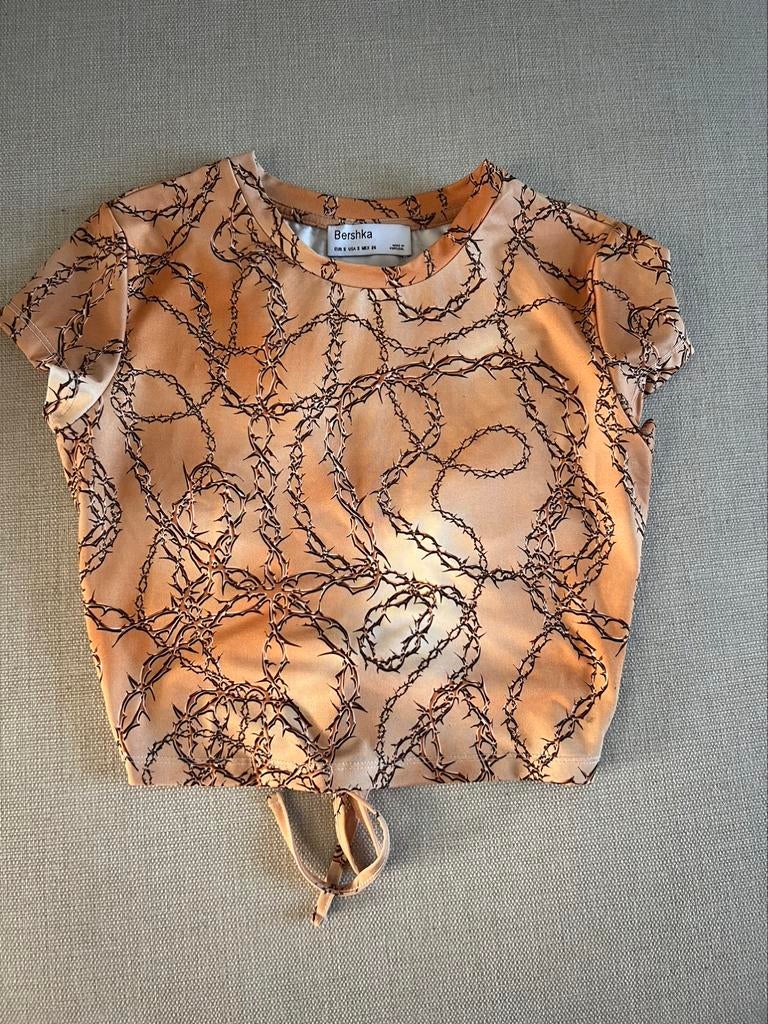 Crop top Bershka taille S, Zo goed als nieuw